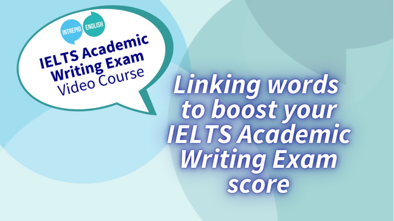 IELTS Linking words blog post